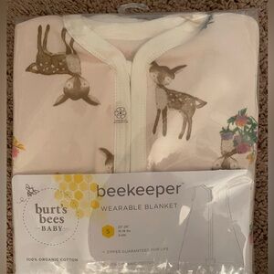 0-6mo • Burt’s Bees Baby Wearable Blanket 🐝